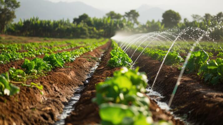 precision irrigation systems and agricultural practices contributing to the efficient use of water - AI https://spectruminsider.net/10-amazing-ways-ai-is-transforming-precision-agriculture-and-vertical-farming/